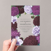 Midnight Orchid, Velvet Aubergine & Misty Mauve