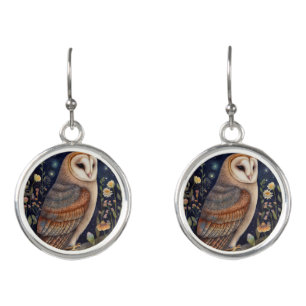 Midnight Owl Earrings