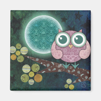 Midnight Owl Magnet