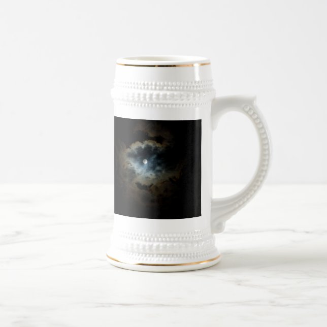 midnight pearl beer stein (Right)