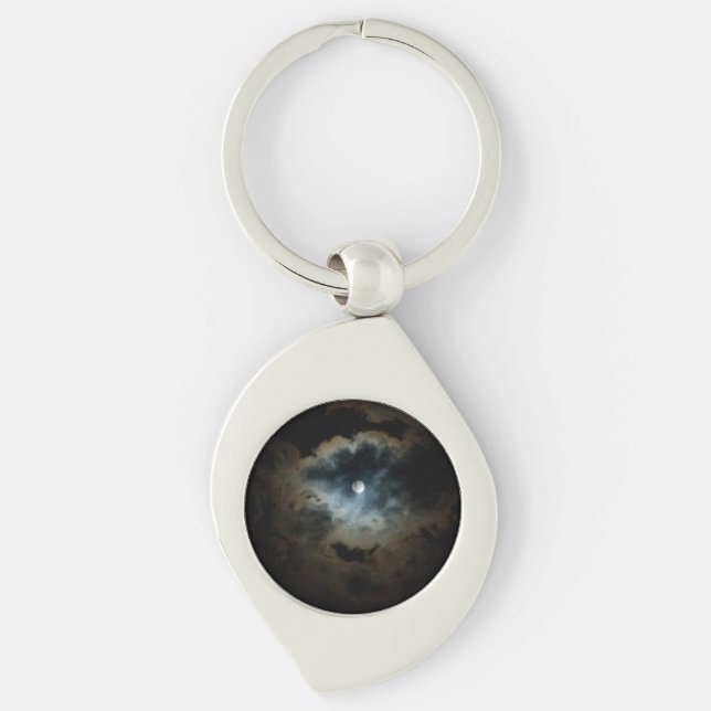 midnight pearl keychain (Front)