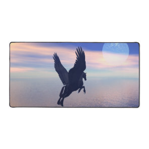 Midnight Pegasus Desk Mat