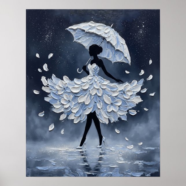 Midnight Petal Walz Poster (Front)