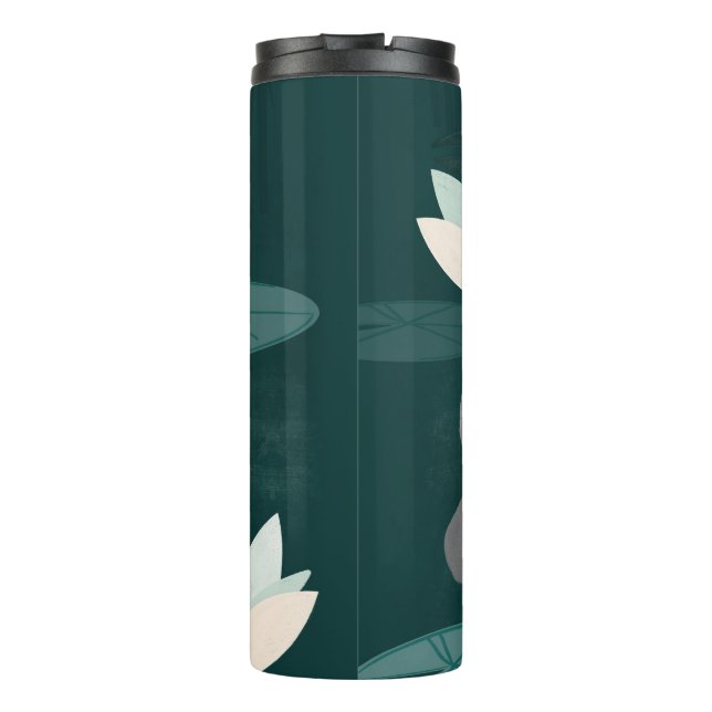 Midnight Pond Fire Salamander Thermal Tumbler (Back)