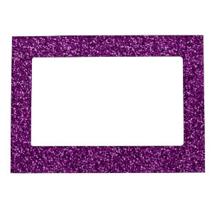Midnight Purple Glitter Magnetic Frame