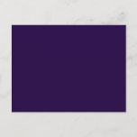 Midnight Purple Postcard