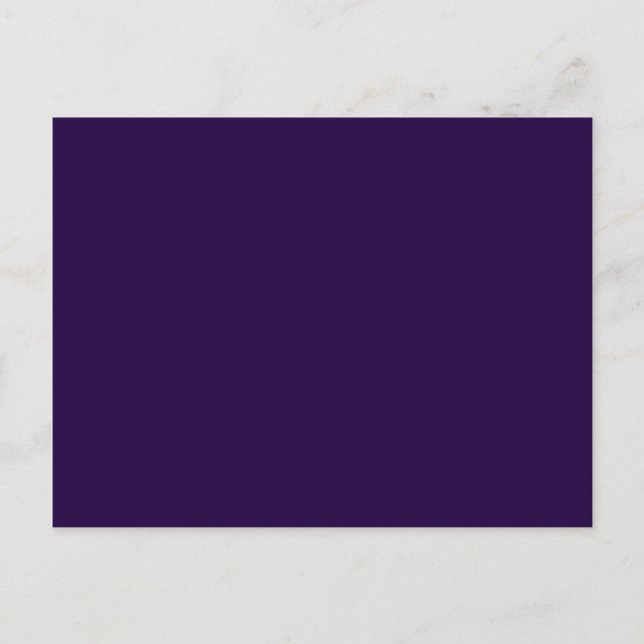 Midnight Purple Postcard (Front)