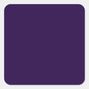 Midnight Purple Color House Beautiful Solid Dark Purple Color Stickers Zazzle
