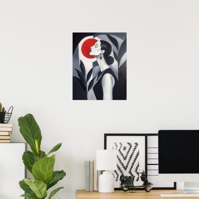 Midnight Radiance Poster (Home Office)