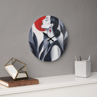 Midnight Radiance Wall Clock