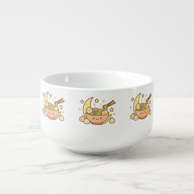 Midnight Ramen Dreams Soup Mug (Front)