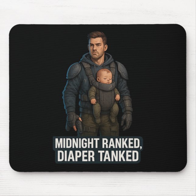 Midnight Ranked  Mouse Pad (Front)