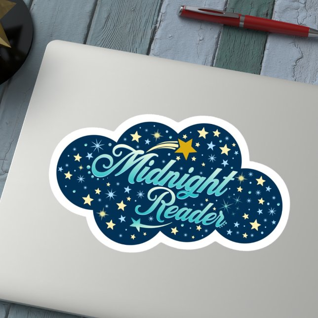 Midnight Reader Sticker (Creator Uploaded)