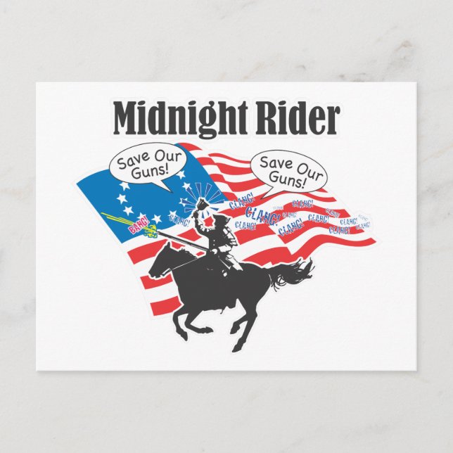 Midnight Rider Postcard (Front)