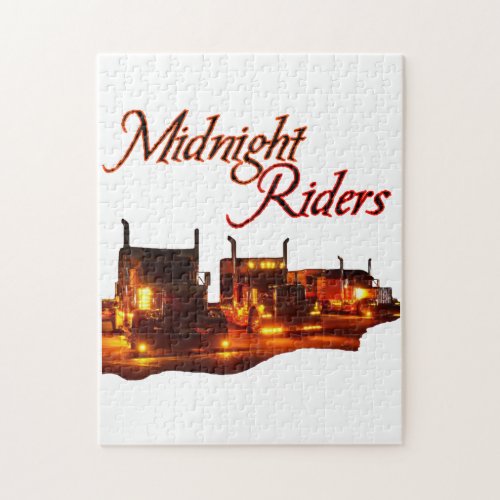 Midnight Riders Jigsaw Puzzle