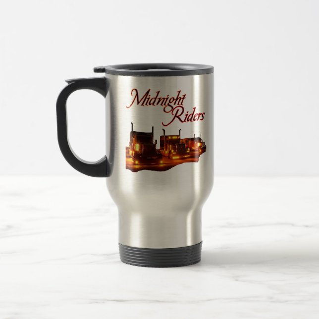Midnight Riders Travel Mug (Left)