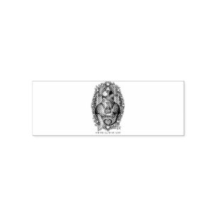 Midnight Romance Cats Gothic Window Art Self-inking Stamp