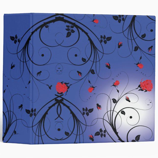 Midnight Roses Binder (Front/Spine)
