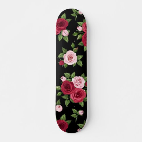 Midnight Roses Skateboard