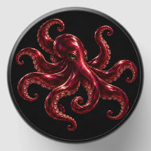 Midnight Ruby Candle Favor – Eva the Octopus