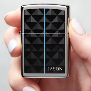 Midnight Sapphire Line – Deep Cool Luxury  Zippo Lighter