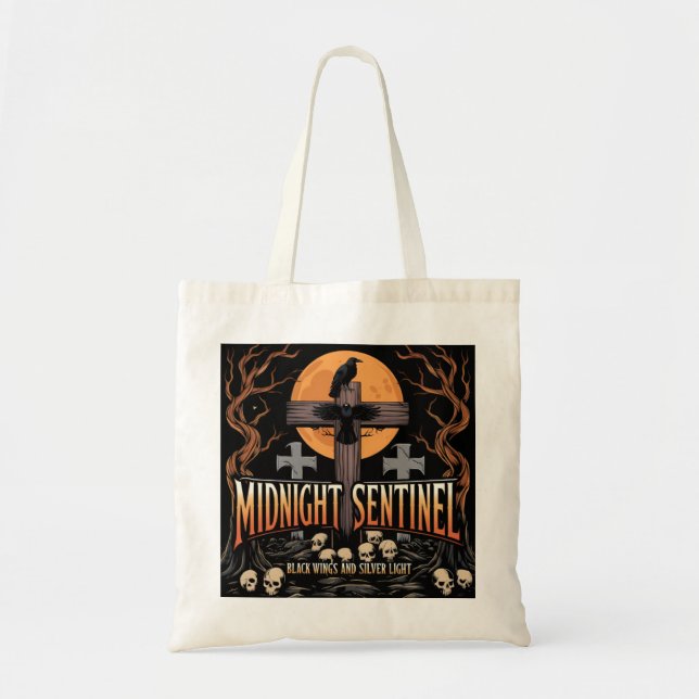 Midnight Sentinel  Tote Bag (Front)
