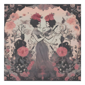 Midnight Serenade Faux Canvas Print