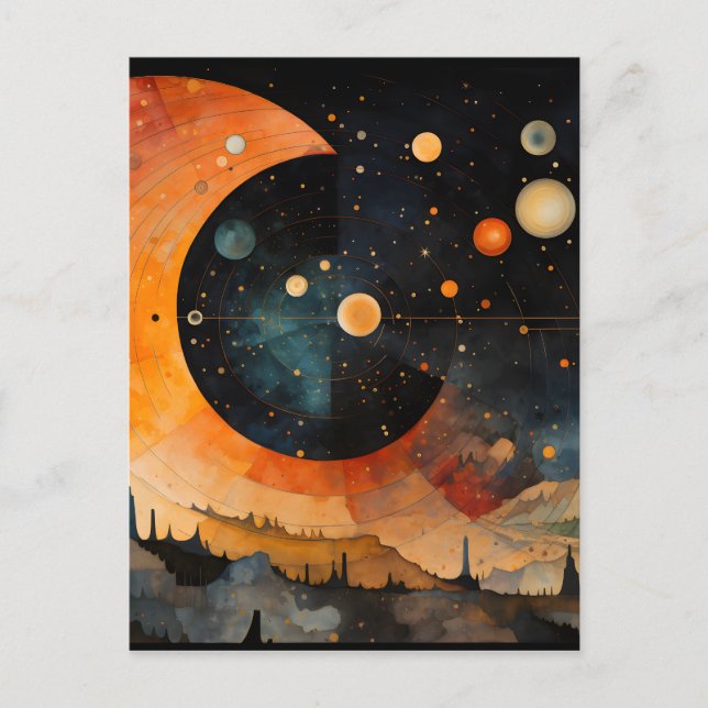 Midnight Serenity Postcard (Front)