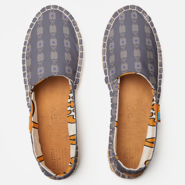 Midnight Sky Espadrilles Shoes (Front)