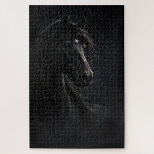 Midnight Sky Horse Art Puzzle
