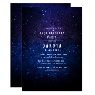 Galaxy Invitation Template 2