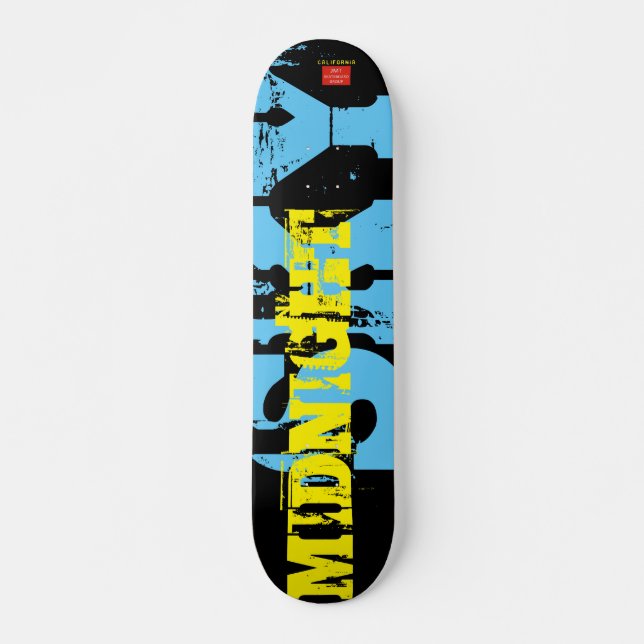MIDNIGHT SKY Skateboard, 7¾" Deck (Front)