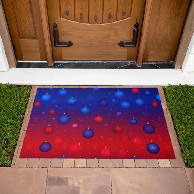 Midnight Spark and Tinsel Glow Doormat (Outdoor)