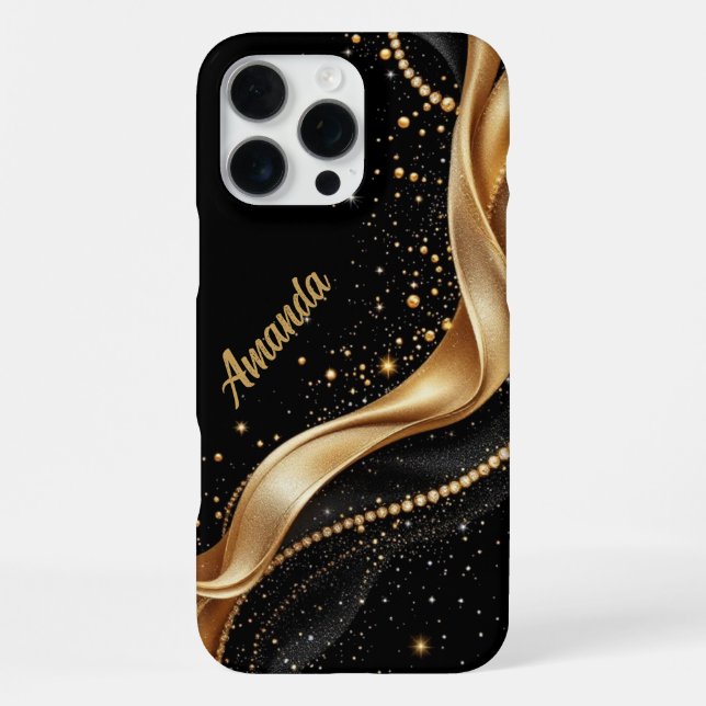 Midnight Sparkle Iphone Case (Back)