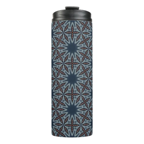 Midnight Starburst Lattice Thermal Tumbler