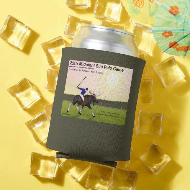 Midnight Sun Polo Can Cooler (In Situ Summer)