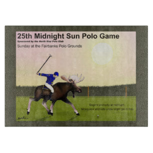 Midnight Sun Polo Cutting Board