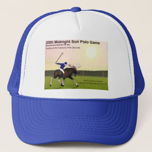 Midnight Sun Polo Trucker Hat