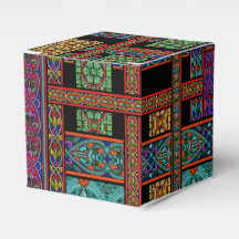 Midnight Sun Stained Glass Favor Box