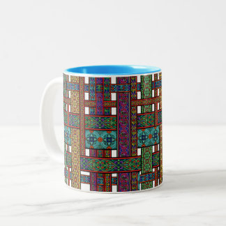 Midnight Sun Stained Glass Mug