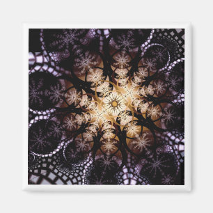 Midnight Sunflower Magnet
