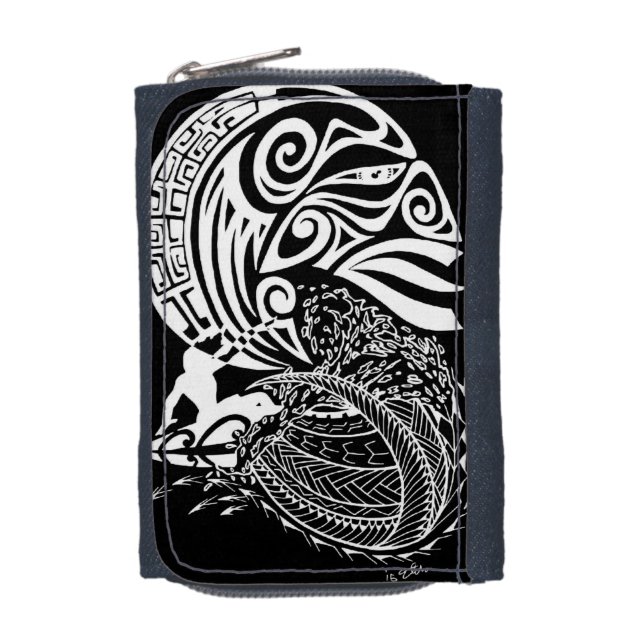 Midnight Surf Wallet (Front Vertical)