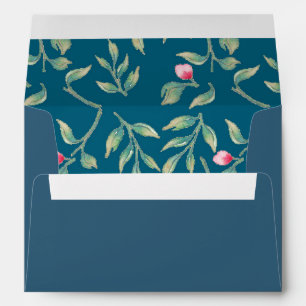 Midnight Teal Envelope