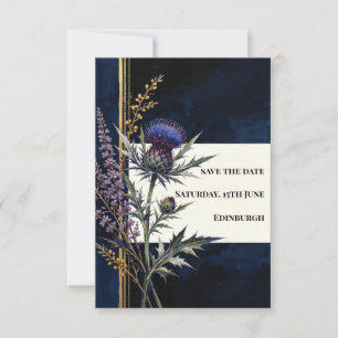 Midnight Thistle Copper Save The Date