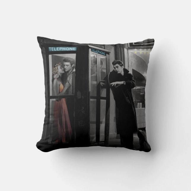 Midnight Throw Pillow (Front)