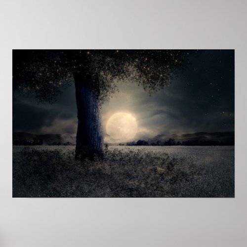 Midnight Under the Tree Poster