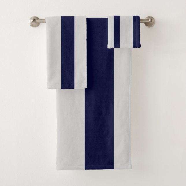  MidnightBlue Bath Towel Set (Insitu)