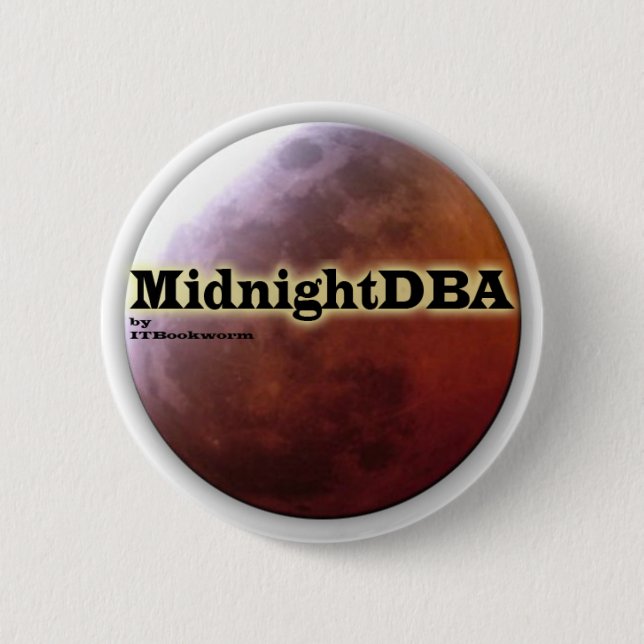 MidnightDBA Button (Front)