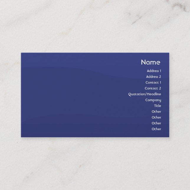 Midnightwave - Business Card (Front)