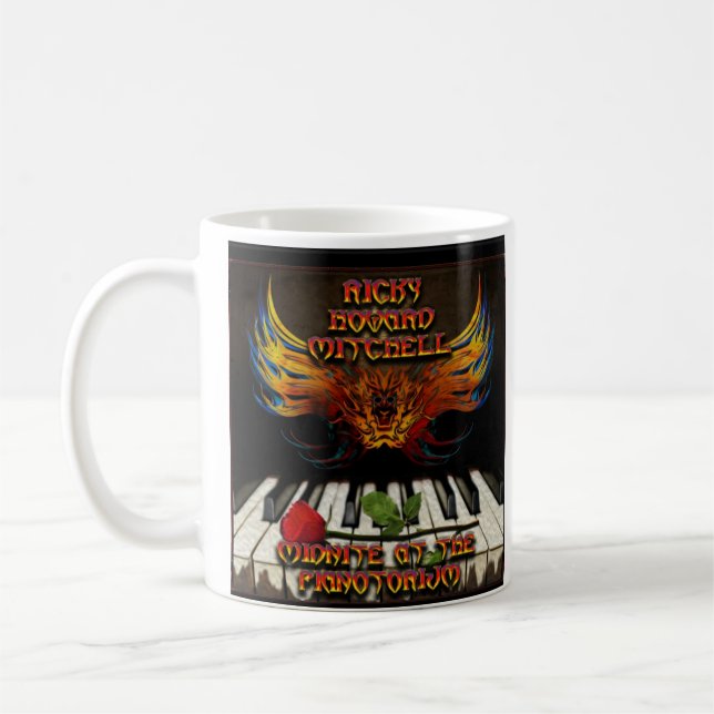 Midnite at the Pianotorium Mug (Left)